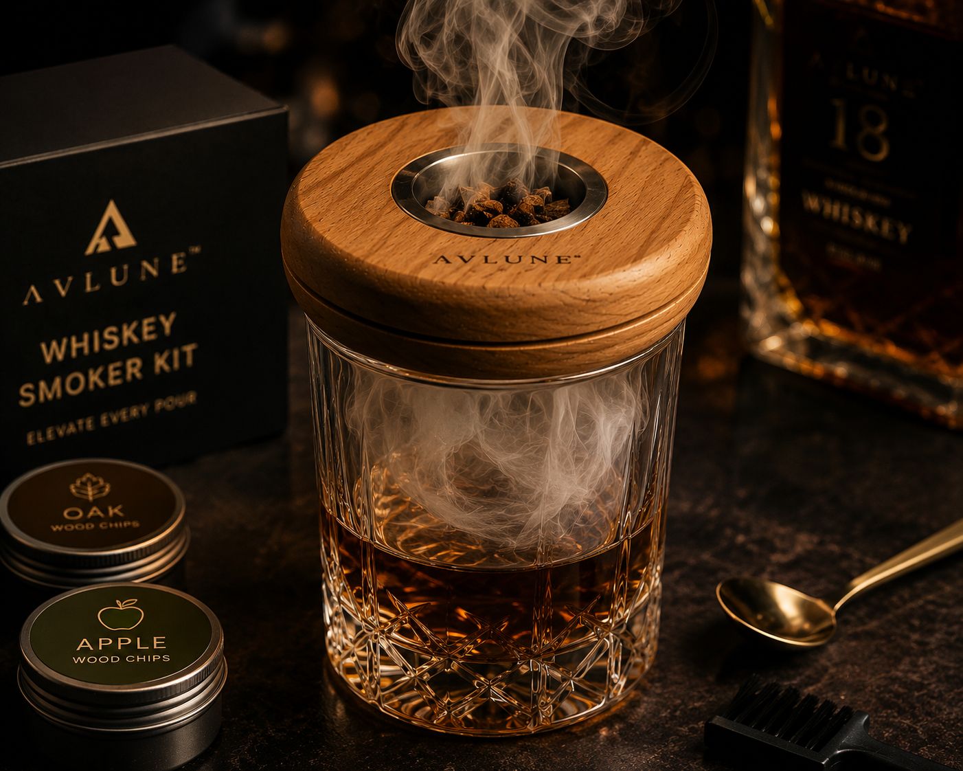Whiskey Smoker Kit Avlune™️